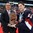 HELSINKI, FINLAND - JANUARY 5: IIHF Tournament Chairman Frank Gonzalez awards the third place trophy to USA's Zach Werenski #13 following a 8-3 bronze medal game win over Sweden at the 2016 IIHF World Junior Championship. (Photo by Andre Ringuette/HHOF-IIHF Images)

